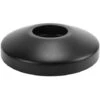 32mm Black Finished Steel Hole Collar Rose Sink Basin Drain Waste Trap Cover