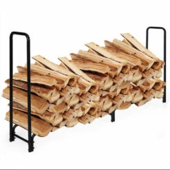 Firewood Log Rack Outdoor Firewood Storage Holder Fireplace Wood Stacker 500KG