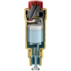 Flamco Flexvent Airvent 1/2 - White With Bubble Breaker -Heating Equipment 56533457 3