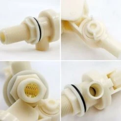 Set Of 2 Floating Valve For Automatically Filling Dog, Cattle And Sheep Waterers Ball Valve Automatic Filling Shutoff 1/2 NPT -Heating Equipment 56638512 3