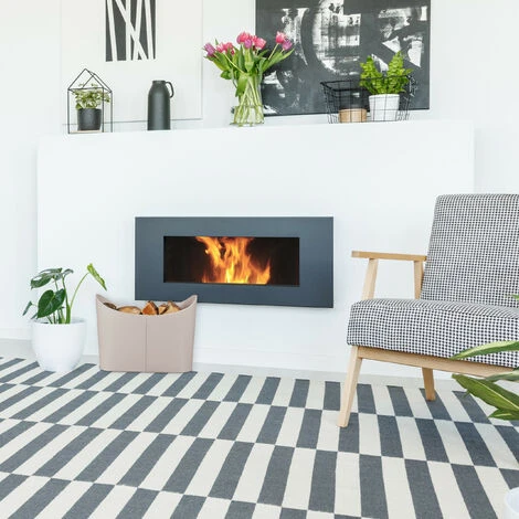 Relaxdays Faux Leather Basket, Sturdy Firewood Container With Handles, For Laundry/Toys, 36 X 53.5 X 41 Cm, Light Grey 4 Relaxdays Faux Leather Basket, Sturdy Firewood Container With Handles, For Laundry/Toys, 36 X 53.5 X 41 Cm, Light Grey - Image 2