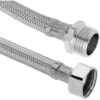 PrimeMatik - Flexible Metal Hose Of Stainless Steel 1/2 Male To 1/2 Female Of 40 Cm -Heating Equipment 62314749 1