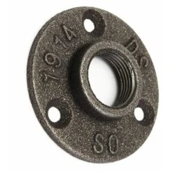 3/4 3 Hole Malleable Threaded Floor Marriage Iron Pipe Fittings Wall Mount -Heating Equipment 64195335 3