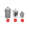 SMALL MEDIUM LARGE GARDEN GALVANISED INCINERATOR BURNER FIRE RUBBISH BIN BURN