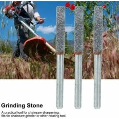 3Pcs 4mm 5/32 Diamond Chainsaw Sharpener Burr Stone Sharpening Tool For Rotary Sharpener De Sharpener Oregon 11 3Pcs 4mm 5/32 Diamond Chainsaw Sharpener Burr Stone Sharpening Tool For Rotary Sharpener De Sharpener Oregon -Heating Equipment 66563395 5