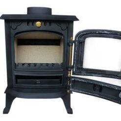 4.5KW Multifuel Stove Heating Fireplace Cast Iron Defra Approved Eco Design -Heating Equipment 67412854 4