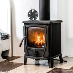 Mini Stove Fan / Silent Fan For Heat Circulation / Wood Burner Fan / Eco Fire Fan Wood Burner -Heating Equipment 67924634 4