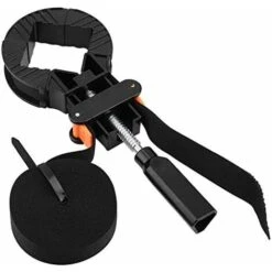 Clamp Band, Adjustable 4 Jaw Clamp Strap For Furniture And Picture Frames Black 6m