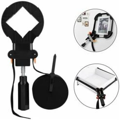 Clamp Band, Adjustable 4 Jaw Clamp Strap For Furniture And Picture Frames Black 6m -Heating Equipment 68016166 4