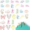 Paper Clips Dog Paper Clips Cartoon Creative Bookmarks Paper Clips Decorative Paper Clips Motif Staples Metal Paper Clips Bookmarks For Student Office School Home 20 Pieces -Heating Equipment 68107417 1