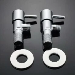 Regulating Stop Valve With Handle, Angle Valve (1/2) For Kitchen And Bathroom, Chrome 11 Regulating Stop Valve With Handle, Angle Valve (1/2) For Kitchen And Bathroom, Chrome -Heating Equipment 68256637 5