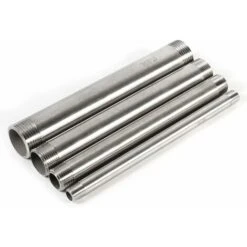 Stainless Steel Hose Connector, Male X Male Threaded Hose Connector For Air Hose And Water Hose, 200mm/7.87inch Length -Heating Equipment 68267819 5