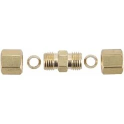 4 Pack Brake Line Brake Line Connector 4.75mm Galvanized Copper -Heating Equipment 69367076 4