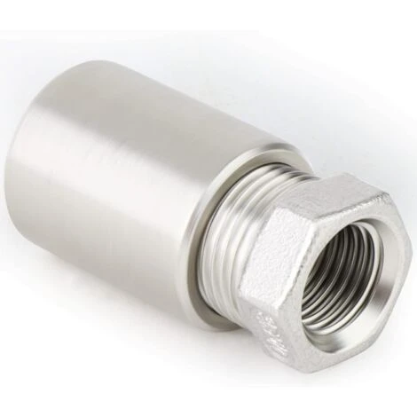 2 Pieces 304 Stainless Steel Reducing Hex Bushing, Male X Female Threaded Fitting,3/4 Female To 1/2 Male BSP Hose Adapter Fitting 6 2 Pieces 304 Stainless Steel Reducing Hex Bushing, Male X Female Threaded Fitting,3/4 Female To 1/2 Male BSP Hose Adapter Fitting - Image 4