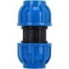 4Pcs PE Plastic Straight Connector 32mm To 32mm Water Pipe Adapter Straight Fitting Water Pipe Tube Fittings