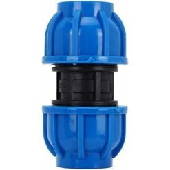 4Pcs PE Plastic Straight Connector 32mm To 32mm Water Pipe Adapter Straight Fitting Water Pipe Tube Fittings