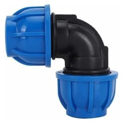 PE 25 Equal Plastic Elbow For Polyethylene Pipe Pipe ø 25，Water Hose Elbow Connector PE Plastic Quick Coupling Accessories For Drinking Water Purifiers（ø 25） -Heating Equipment 69368475 4