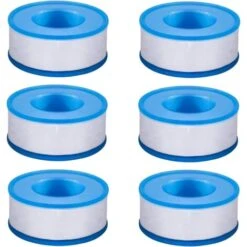 Hose Ptfe Water Plumbers Teflon Plumbing Gasket Sealing Tapes For Shower Hose Head 6 Rolls 3/4 Inch(18m)