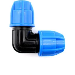 PE 25 Equal Plastic Elbow For Polyethylene Pipe Pipe ø 25(4pcs)