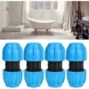 Pcs PE Plastic 25mm To 25mm Straight Water Pipe Connector PPR PE PVC Pipe Connection Fitting -Heating Equipment 69370552 1