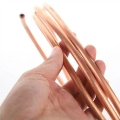 2M Soft Copper Tube OD 4mm X ID 3mm Pipe Roll For Refrigeration Plumbing (OD 4mm, ID 3mm) -Heating Equipment 69370553 4
