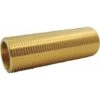 Threaded Brass Wall Tube - Ø 1/2'' X Length: 100mm（1pcs） -Heating Equipment 69370858 1