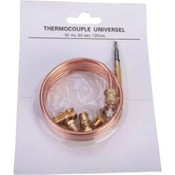 Universal Gas Thermocouple Kit With 5 Fittings 120 Cm