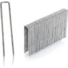 Set Of 100 Galvanized Stainless Steel Fixing Stakes H150mm, L25mm, Ø2.9 Mm -Heating Equipment 69782305 1