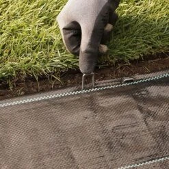 Set Of 100 Galvanized Stainless Steel Fixing Stakes H150mm, L25mm, Ø2.9 Mm -Heating Equipment 69782305 3