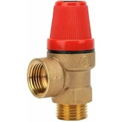 1/2 Male Pressure Relief Valves Brass Safety Valve For Water/Oil/Gas (5 Bar)