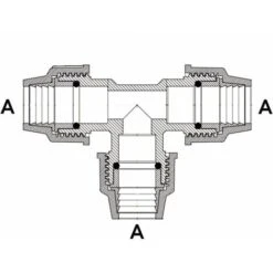 Irrigation System T PE Pipe, Ø 25 Mm, Polypropylene, For Cold Water -Heating Equipment 71420290 4