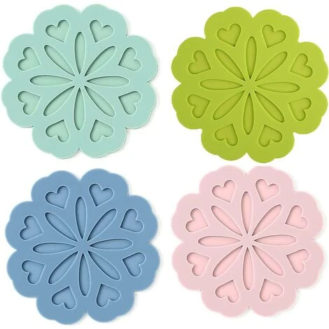 4 Silique Rim Mat - Hot Pot Hot Tafts For Table And Countertop - Hot Food Tivet - Non-Slip And Heat Resistant Modern Kitchen Hot Pushes For- 3 4 Silique Rim Mat - Hot Pot Hot Tafts For Table And Countertop - Hot Food Tivet - Non-Slip And Heat Resistant Modern Kitchen Hot Pushes For-