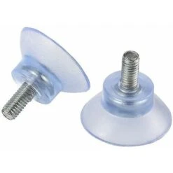 4Pcs Rubber Suction Cup Replacements For Glass Table Wall Top With 8mm Screw Transparent, Strong And Durable -Heating Equipment 72598854 4