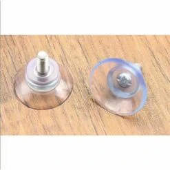 4Pcs Rubber Suction Cup Replacements For Glass Table Wall Top With 8mm Screw Transparent, Strong And Durable -Heating Equipment 72598854 5