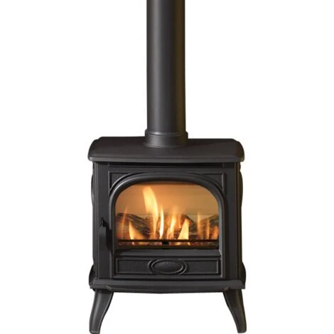 Dovre 280 Gas Stove, Matt Black, Conventional Flue, Natural Gas 3 Dovre 280 Gas Stove, Matt Black, Conventional Flue, Natural Gas