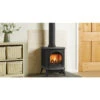 Gazco Huntingdon 20 Gas Stove, Matt Ivory, Tracery Door, Conventional Flue, Natural Gas -Heating Equipment 73259099 1