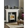 Gazco Huntingdon 40 Gas Stove, Matt Ivory, Clear Door, Conventional Flue, Natural Gas 2 Gazco Huntingdon 40 Gas Stove, Matt Ivory, Clear Door, Conventional Flue, Natural Gas -Heating Equipment 73259104 1