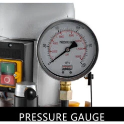 VEVOR Electric Driven Hydraulic Pump 750W Manual Valve 10152 PSI, Electric Driven Hydraulic Pump Double Acting High Rotating Speed 8L Oil Storing -Heating Equipment 74437446 4