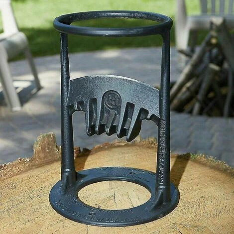 Wood Splitter Ornament Fireplace Cracker Corner Log Fireplace Decor 3 Wood Splitter Ornament Fireplace Cracker Corner Log Fireplace Decor