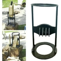 Wood Splitter Ornament Fireplace Cracker Corner Log Fireplace Decor 11 Wood Splitter Ornament Fireplace Cracker Corner Log Fireplace Decor -Heating Equipment 74557045 5