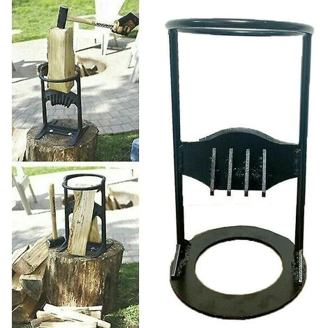 Wood Splitter Ornament Fireplace Cracker Corner Log Fireplace Decor 7 Wood Splitter Ornament Fireplace Cracker Corner Log Fireplace Decor - Image 5