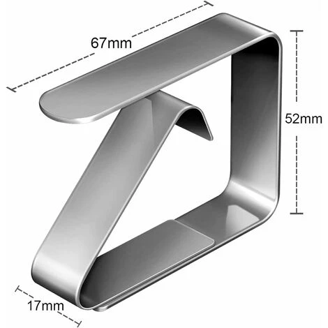 Tablecloth Clip, 10PCS Tablecloth Clip, Adjustable Tablecloth Clip, Stainless Steel Tablecloth Clips, Garden Tablecloth, Tablecloth Clip Tablecloth, Outdoor Tablecloth Clip,Party 4 Tablecloth Clip, 10PCS Tablecloth Clip, Adjustable Tablecloth Clip, Stainless Steel Tablecloth Clips, Garden Tablecloth, Tablecloth Clip Tablecloth, Outdoor Tablecloth Clip,Party - Image 2
