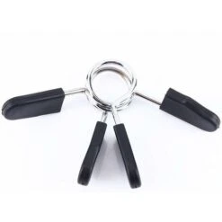 2 Pieces Spring Clamp Collars Locking Gym Barbell Clamp Quick Release Clips For Weight Lifting Exercises -Heating Equipment 75325437 5