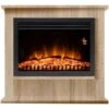 Free Standing Electric Fireplace With Heater - Realistic LED Flame Effect - Artificial Fire With Heating Radiator -Heating Equipment 76957467 1