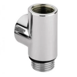 Carisa Dual Fuel T-piece - Chrome
