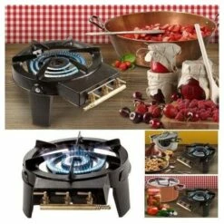 Cast Iron Stove 3 Brass Faucets -Heating Equipment 85876557 4