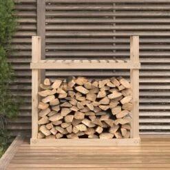 Firewood Rack 110x35x108.5 Cm Solid Wood Pine VidaXL -Heating Equipment 86430505 4