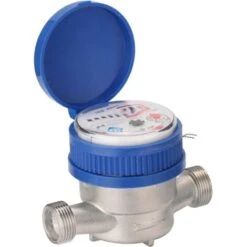 15mm 1/2 Inch Intelligent Water Meter Household Mechanical Rotor Type Cold Water Meter -Heating Equipment 86503872 5
