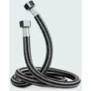 2M Braided Hose, Connecting Hoses (G1/2 X G1/2) With Stainless Steel Braid, Hot And Cold Water Heater Inlet Hose, For Kitchen Bathroom Universal Replacement. -Heating Equipment 87621664 1