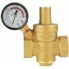 DN20 Brass Adjustable Water Pressure Reducing Valve With Pressure Gauge Pressure Meter, Brass Adjustable Water Pressure Reducing Valve (DN20) -Heating Equipment 87651430 1